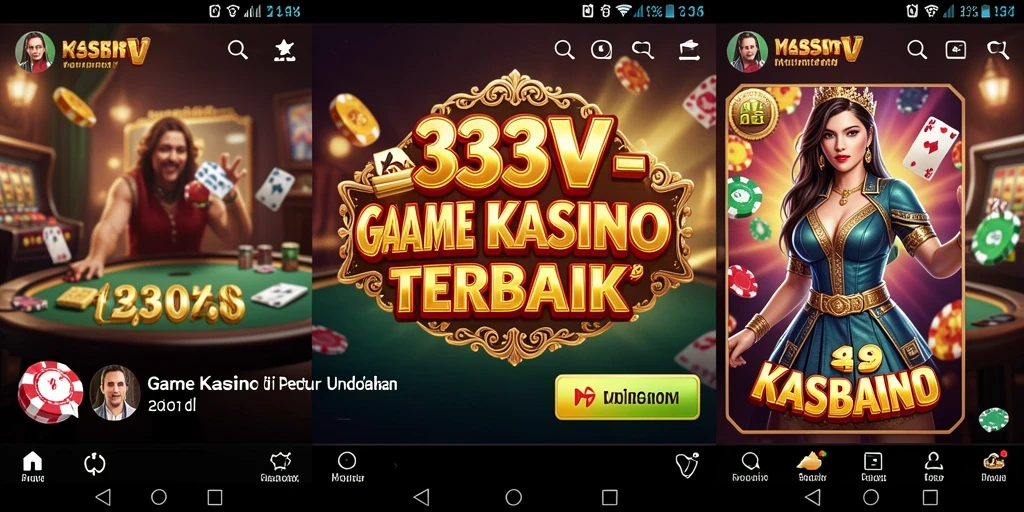 Tampilan gameplay menarik dari 333V yang memukau para pemain.