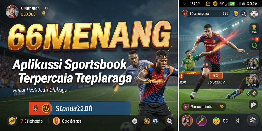 Screenshot gameplay menarik dari aplikasi Sportsbook 66MENANG.