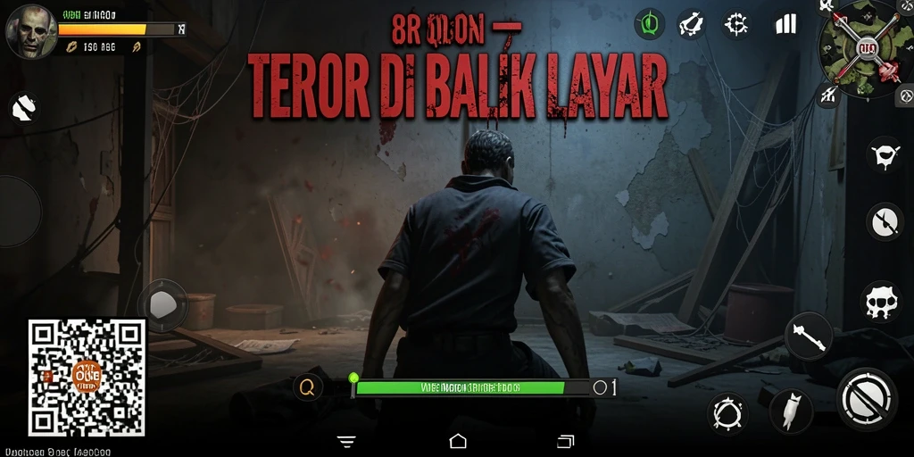 Gameplay menakutkan dari 8QR dengan suasana mencekam dan grafis menawan.