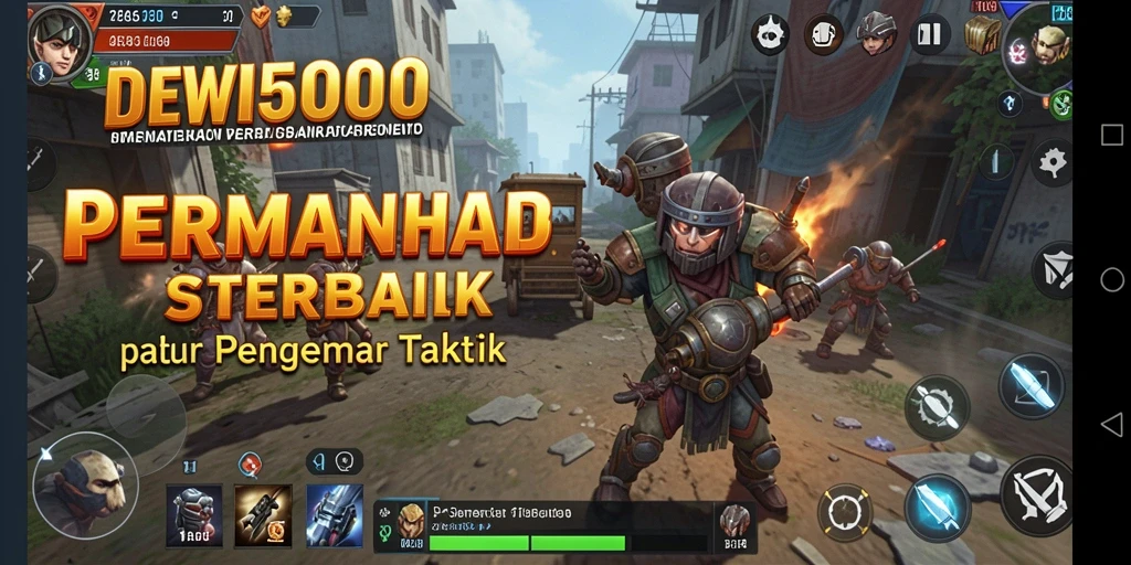 Tampilan gameplay menarik dari DEWI5000 saat beraksi.