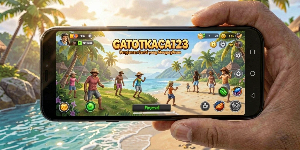 Screenshot GATOTKACA123 menampilkan gameplay yang seru dan interaktif.