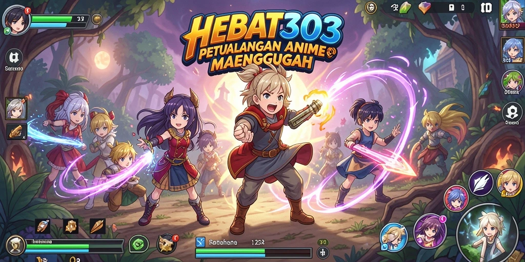 Tampilan menarik dari gameplay HEBAT303 yang penuh warna.