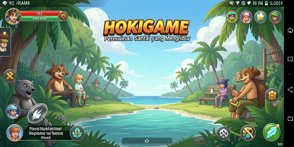 Screenshot gameplay HOKIGAME yang menampilkan keseruan bermain.