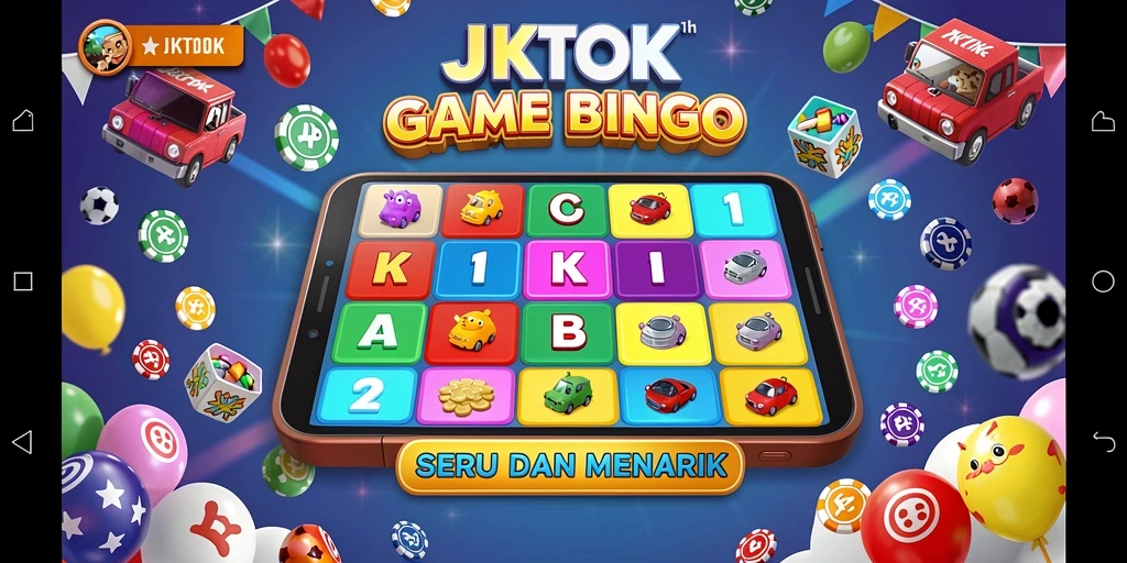 Screenshot gameplay JKTOK menampilkan suasana seru Bingo.