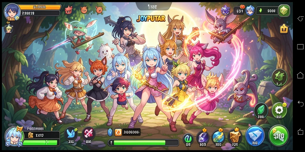 Gameplay seru dan karakter menarik di JOYPUTAR.