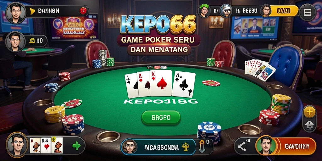 Tampilan gameplay KEPO66 yang menegangkan dan menarik.