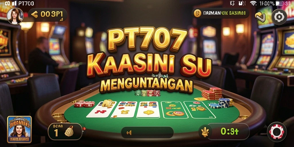 Screenshot menunjukkan gameplay seru di PT707 dengan grafis menawan.