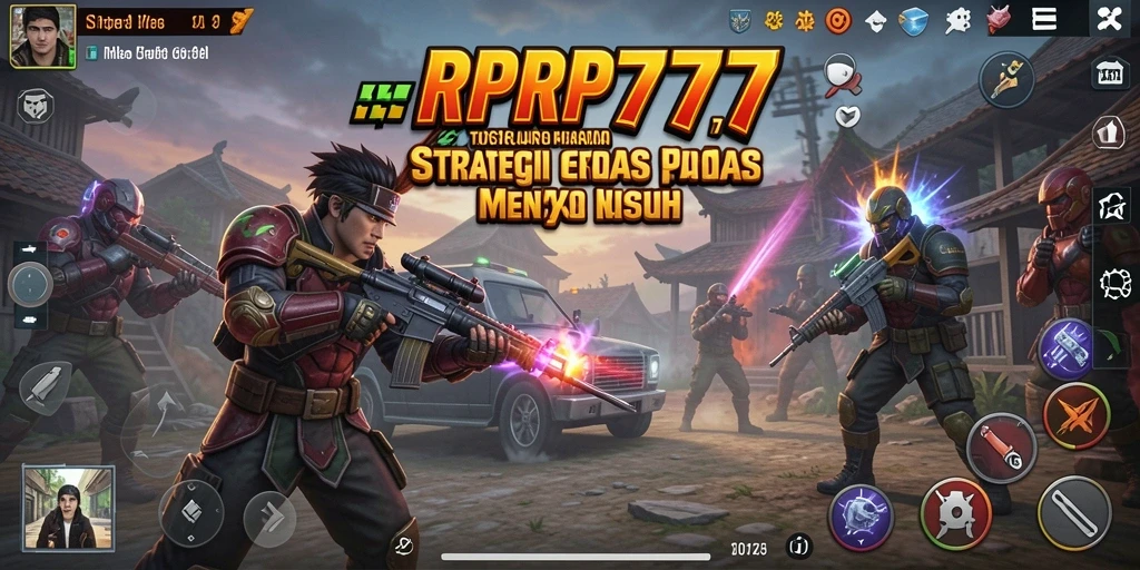 Tampilan gameplay menakjubkan dari RPRP777 yang penuh strategi.
