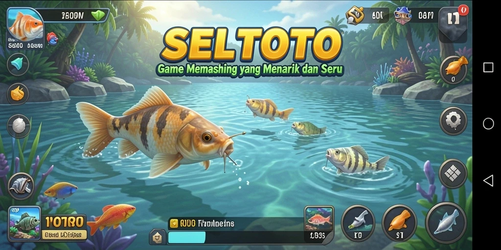 Tangkapan ikan besar dalam gameplay SELTOTO yang seru.