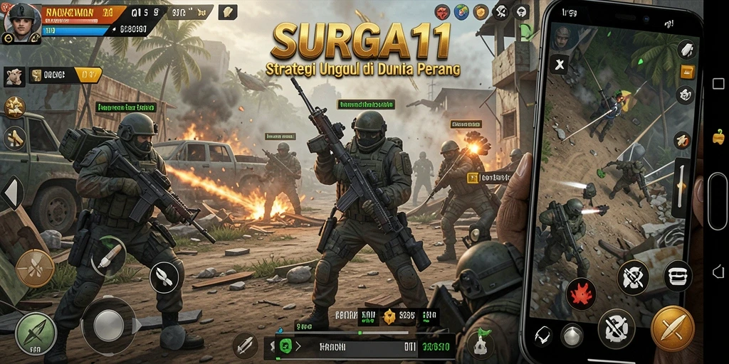 Tampilan gameplay menarik dan penuh strategi dari SURGA11.