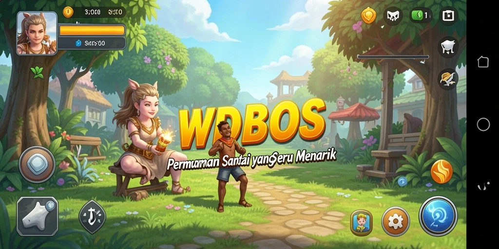 Tampilan menarik dari gameplay WDBOS yang santai.